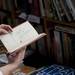 Ann Arbor resident Glenda Bullock examines a book at the Kerrytown BookFest on Sunday. Daniel Brenner I AnnArbor.com